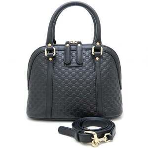 GUCCI Black Leather Bag